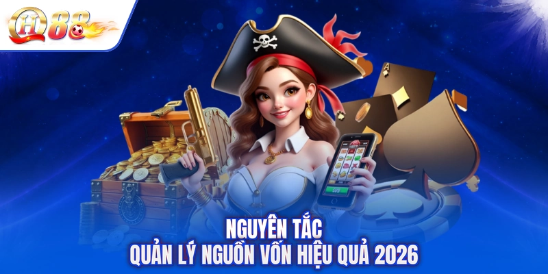 Nguyên tắc quản lý nguồn vốn hiệu quả 2026
